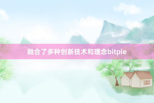 融合了多种创新技术和理念bitpie