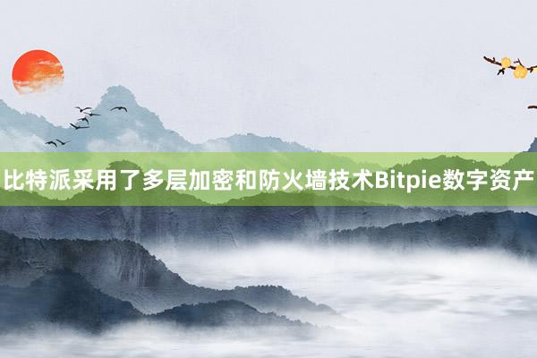 比特派采用了多层加密和防火墙技术Bitpie数字资产