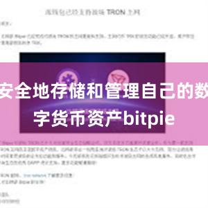 安全地存储和管理自己的数字货币资产bitpie